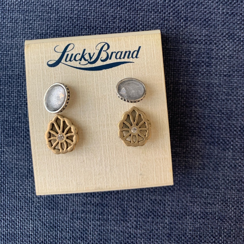 Lucky Brand Stud Set Earrings
